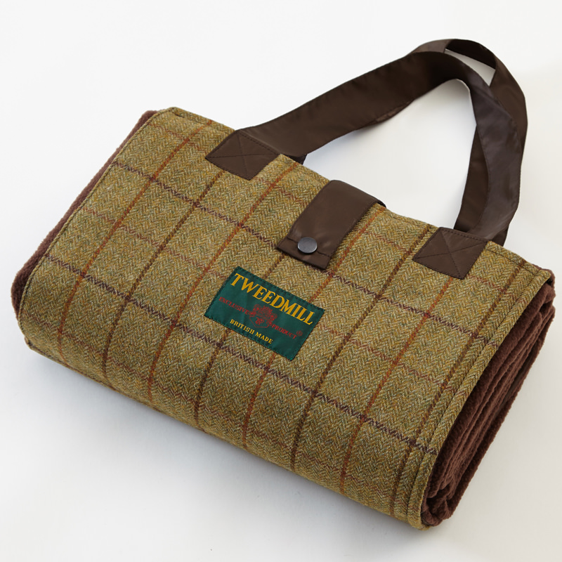 ツイードミル ウール ラグ ブランケット コレクション